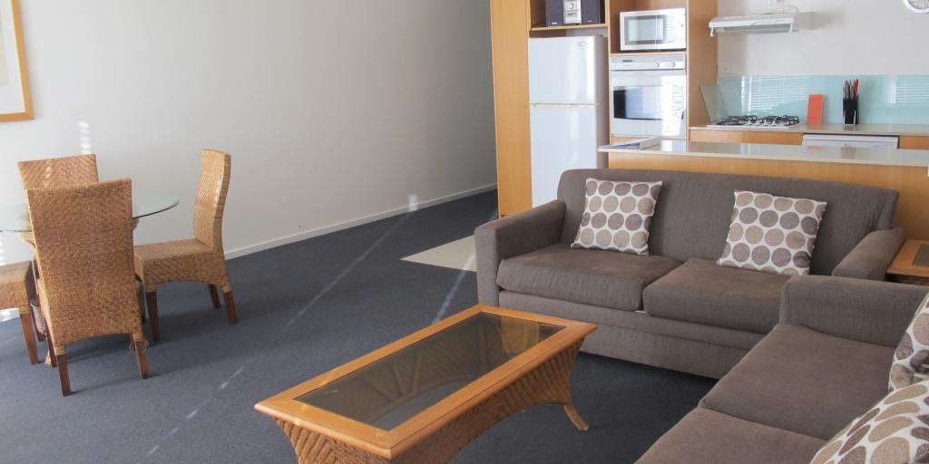 Living Room: Shells Apartments