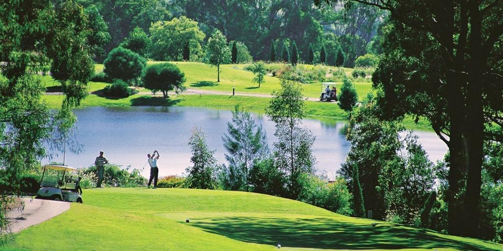 Cypress Lakes GC boasts stunning panoramic views of Hunter Valley’s famous vineyards