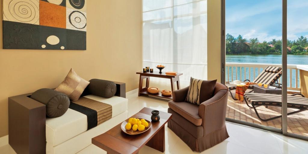 Living Room: Angsana Laguna Phuket