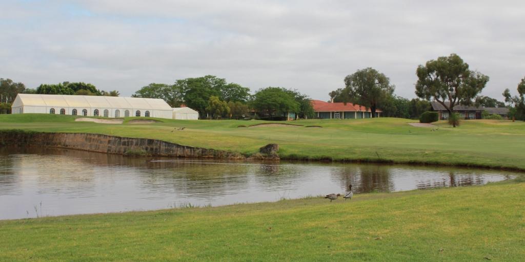 18th Green on the Lakes Golf Course